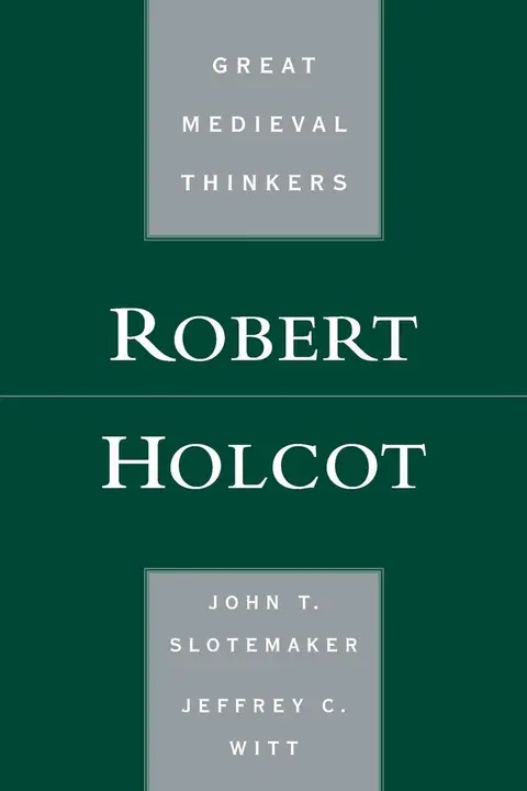 Cover of Robert Holcot
