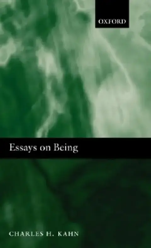 Cover of Essays on Being