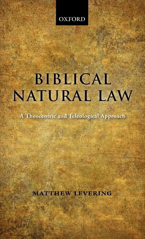 Cover of Biblical Natural Law