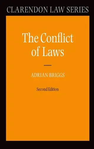Cover of The Conflict of Laws