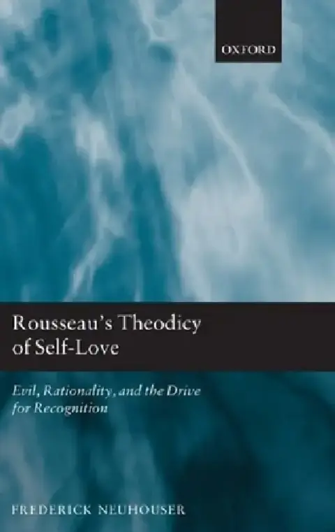 Cover of Rousseau's Theodicy of Self-Love