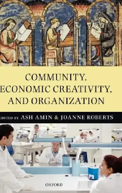 Cover of Community, Economic Creativity, and Organization