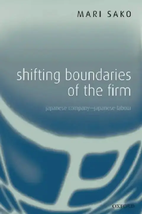 Cover of Shifting Boundaries of the Firm