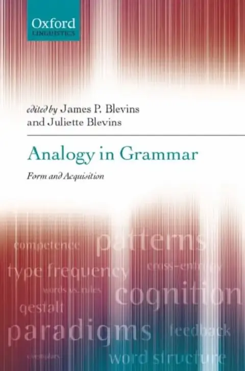 Cover of Analogy in Grammar