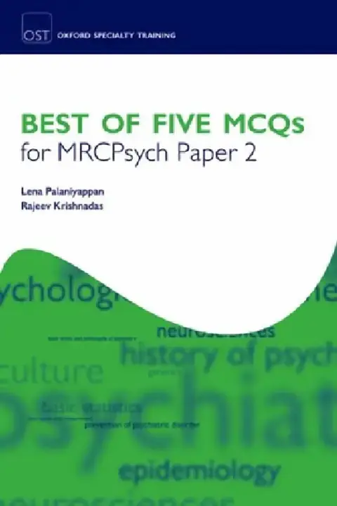 Cover of McQs for Mrcpsych Paper 2 Oxstrt P