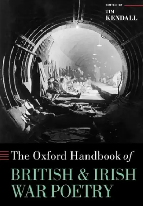 Cover of The Oxford Handbook of British and Irish War Poetry