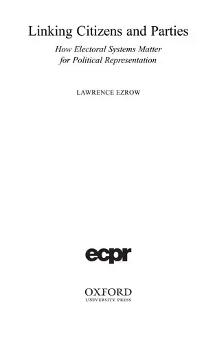 Cover of Linking Citizens and Parties
