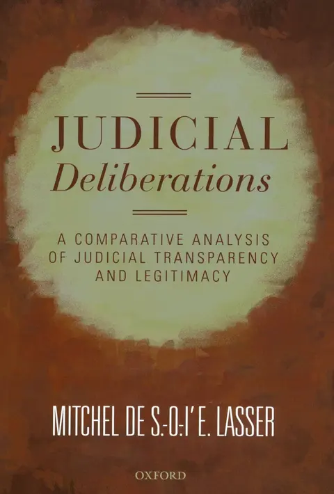 Cover of Judicial Deliberations