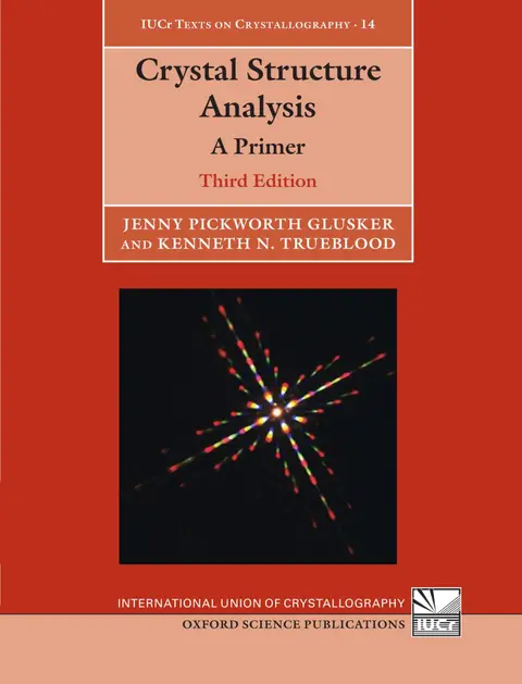 Cover of Crystal Structure Analysis