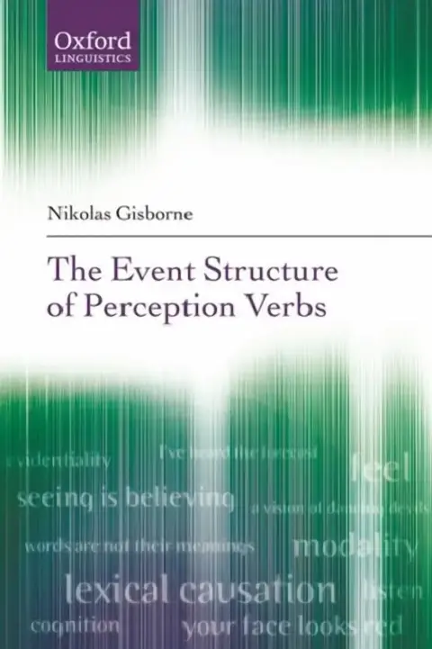 Cover of The Event Structure of Perception Verbs
