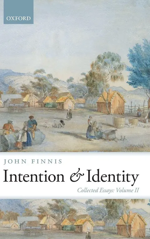Cover of Intention and Identity
