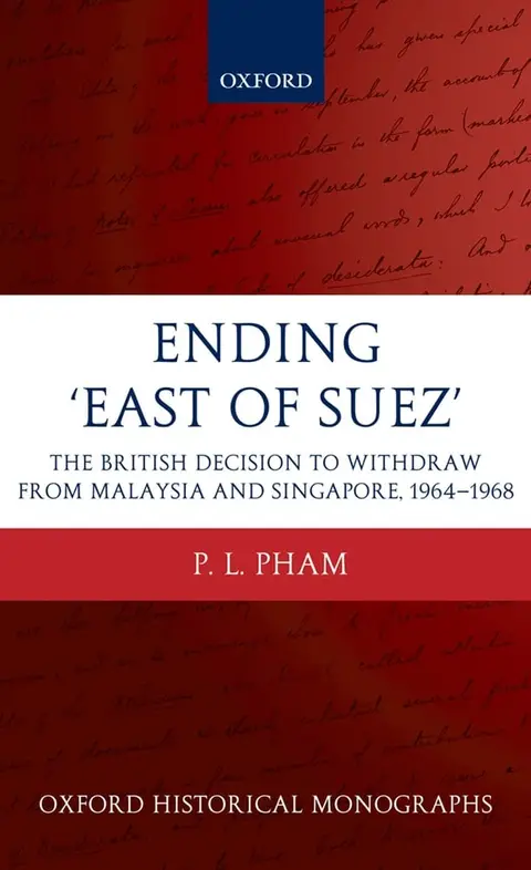 Cover of Ending 'East of Suez'
