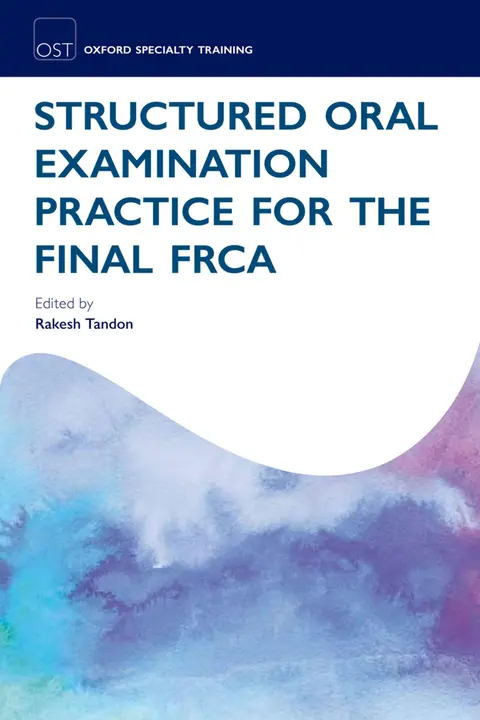 Cover of Structured Oral Examination Practice for the Final Frca
