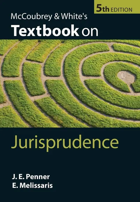 Cover of McCoubrey & White's Textbook on Jurisprudence