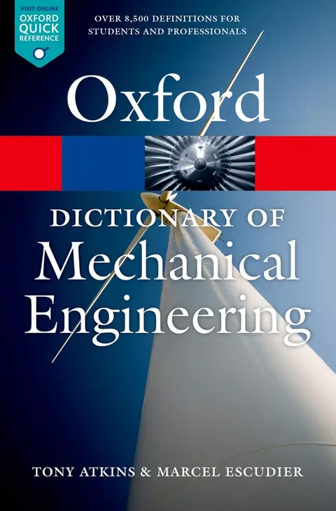Cover of A Dictionary of Mechanical Engineering