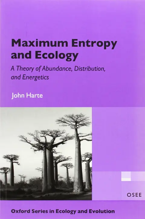 Cover of Maximum Entropy and Ecology