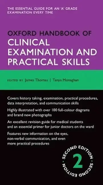 Cover of Oxford Handbook of Clinical Examination and Practical Skills