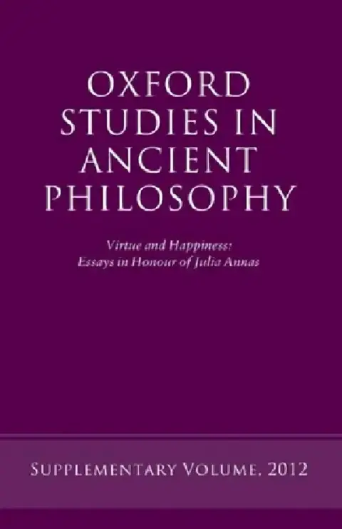 Cover of Virtue and Happiness