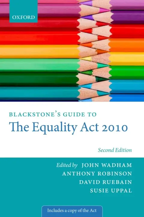 Cover of Blackstone's Guide to the Equality Act 2010