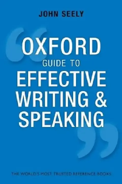 Cover of Oxford Guide to Effective Writing and Speaking
