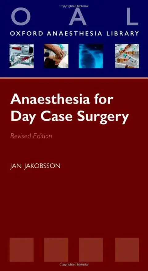 Cover of Anaesthesia for Day Case Surgery