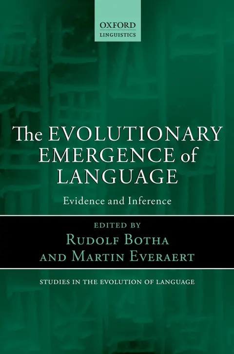 Cover of The Evolutionary Emergence of Language