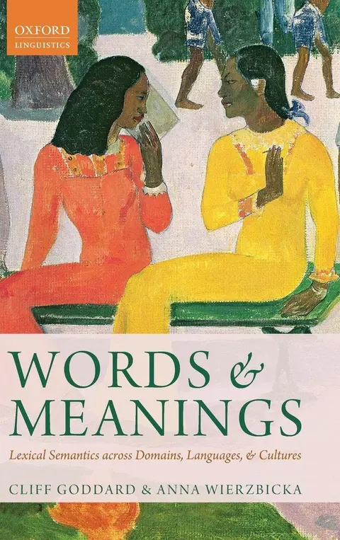 Cover of Words and Meanings