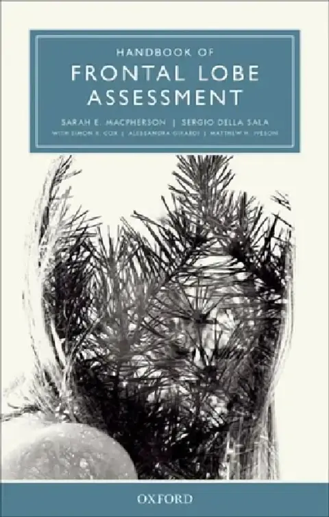 Cover of Handbook of Frontal Lobe Assessment