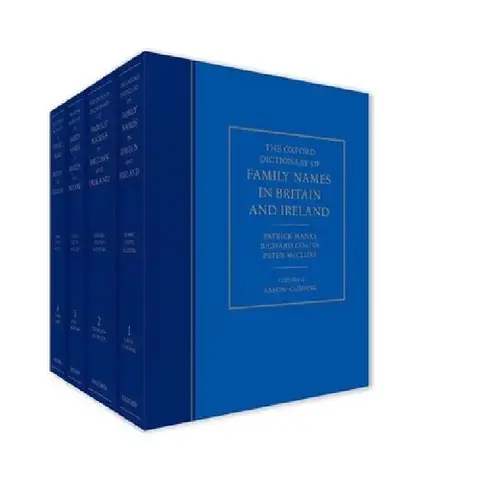 Cover of The Oxford Dictionary of Family Names in Britain and Ireland