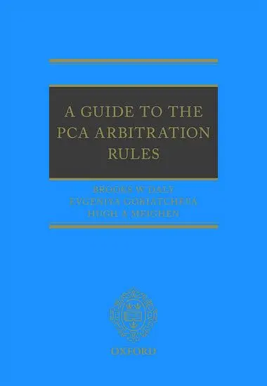 Cover of A Guide to the PCA Arbitration Rules