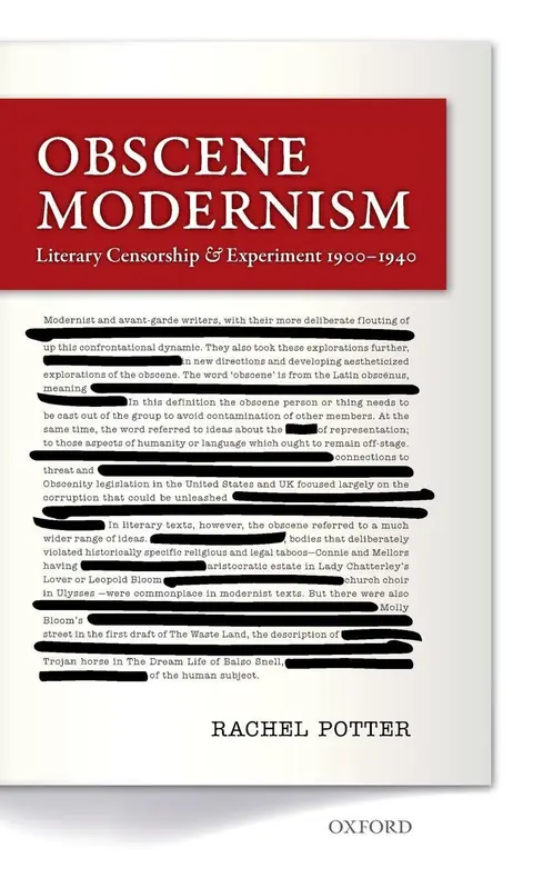 Cover of Obscene Modernism