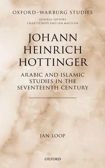 Cover of Johann Heinrich Hottinger