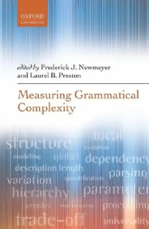 Cover of Measuring Grammatical Complexity