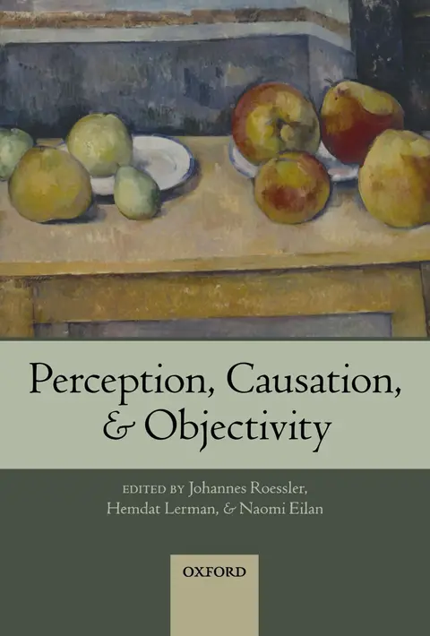 Cover of Perception, Causation, and Objectivity