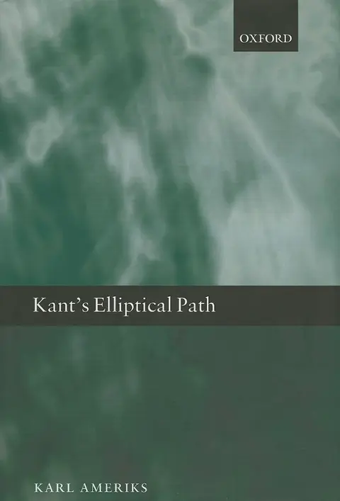Cover of Kant's Elliptical Path