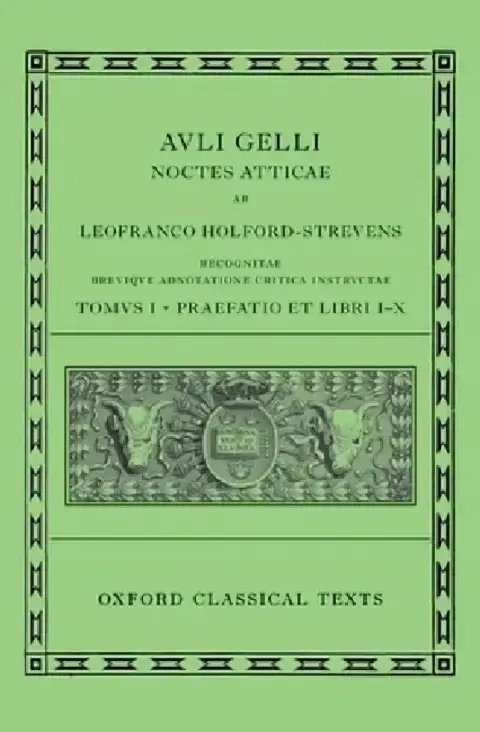 Cover of Aulus Gellius