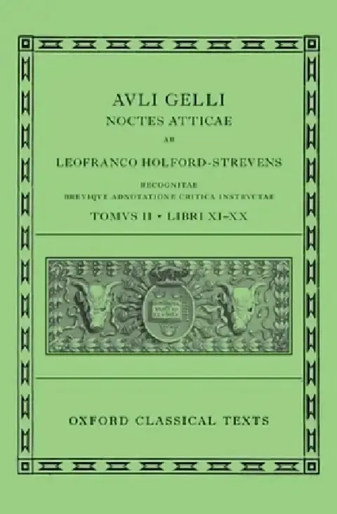 Cover of Aulus Gellius