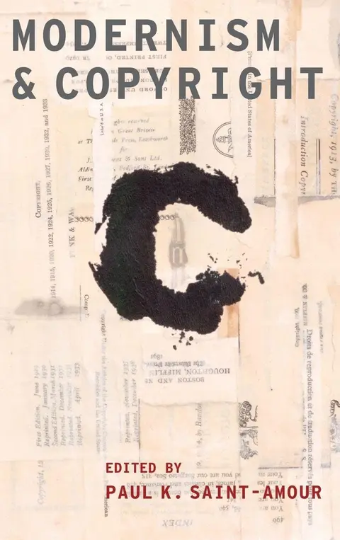 Cover of Modernism and Copyright