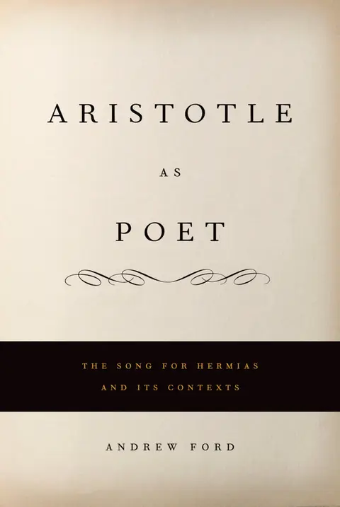 Cover of Aristotle as Poet