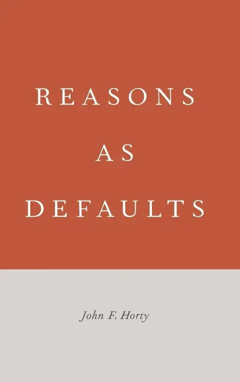 Cover of Reasons as Defaults