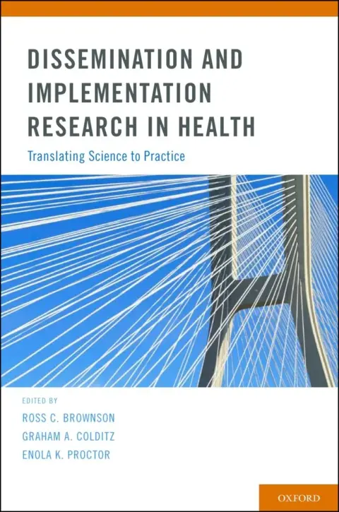 Cover of Dissemination and Implementation Research in Health