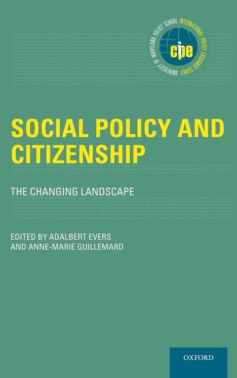 Cover of Social Policy and Citizenship