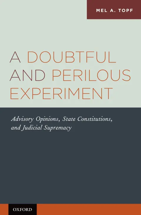 Cover of A Doubtful and Perilous Experiment