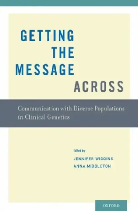 Cover of Getting the Message Across