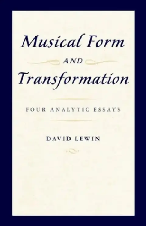 Cover of Musical Form and Transformation