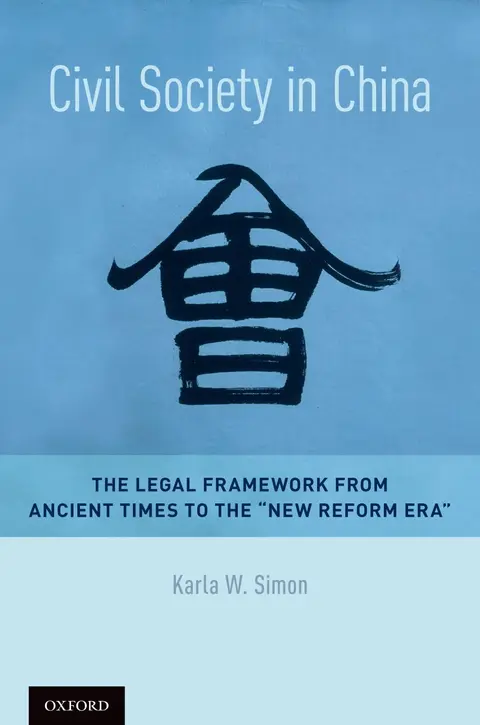 Cover of Civil Society in China