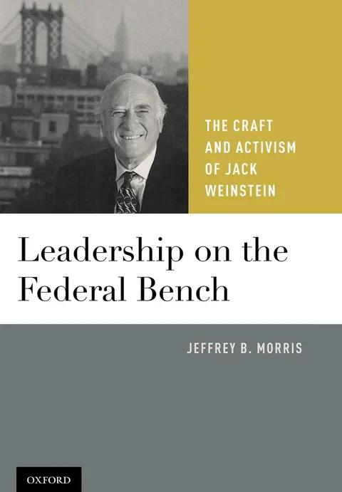 Cover of Leadership on the Federal Bench