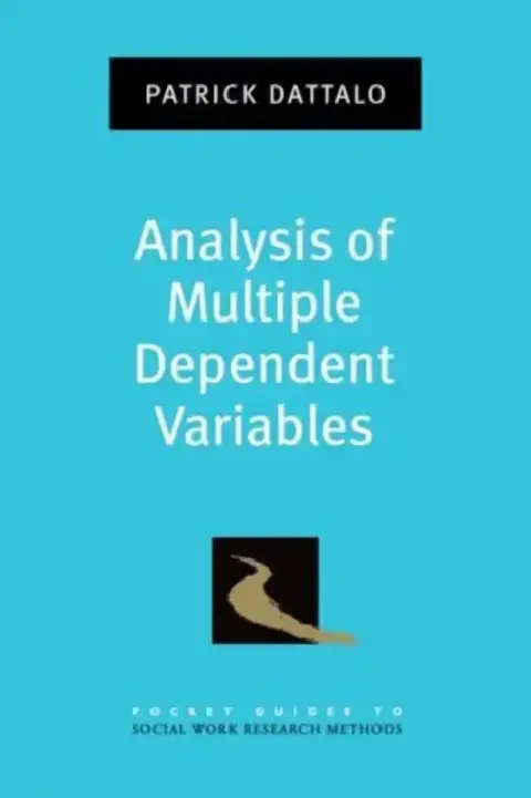 Cover of Analysis of Multiple Dependent Variables