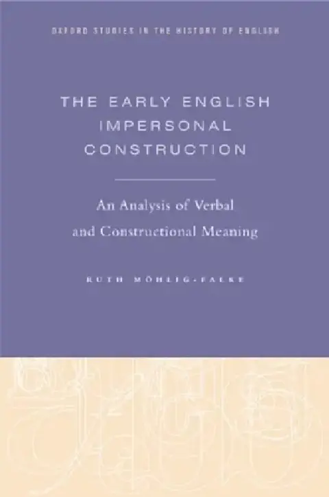 Cover of Early English Impersonal Construction