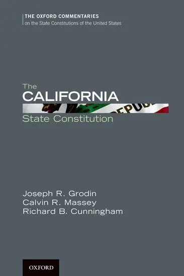 Cover of The California State Constitution
